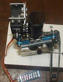 Peter Ward's electronic derallieur, a project available on the Arduino page
